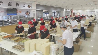 5000+份盒飯出品，華逸府為重大活動提供應急供餐保障